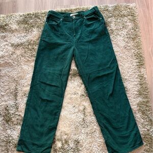 BDG Green Corduroy Men's Pants